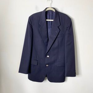 Jean-Paul Germain Paris Mens Size 40 Regular 100% Pure Wool Button Jacket Blazer